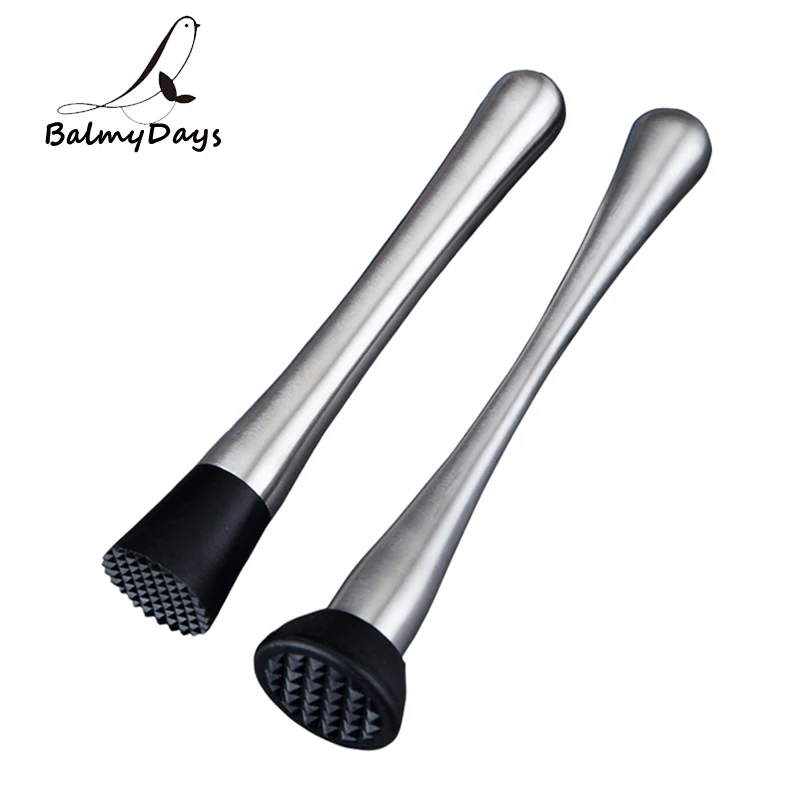 1Pc Bar Cocktail Muddler Stainless Steel Fruit Ice Muddler Bar Mixer Barware Crushed Ice Mint Mojito DIY Drink Muddler Bar Tools
1Pc Bar Cocktail Muddler Stainless Steel Fruit Ice Muddler Bar Mixer Barware Crushed Ice Mint Mojito DIY Drink Muddler Bar Tools