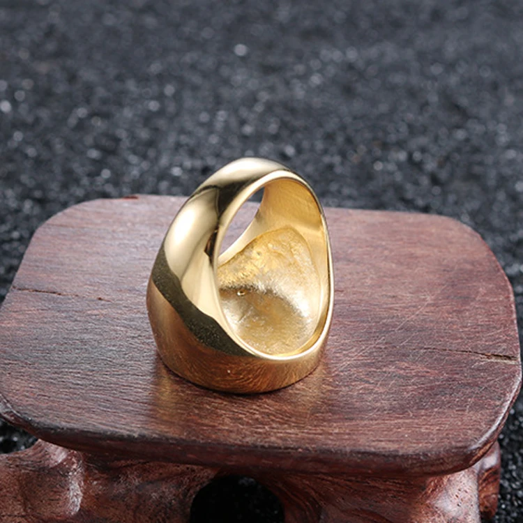 The Tree of Fashion and Golden Life in Europe and America Titanium Steel Ring Personality Men's Punk Ring Jewelry
The Tree of Fashion and Golden Life in Europe and America Titanium Steel Ring Personality Men's Punk Ring Jewelry
