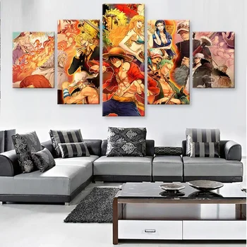 5 Panels ONE PIECE Monkey D Luffy Canvas Painting (NO Framed)
5 Panels ONE PIECE Monkey D Luffy Canvas Painting (NO Framed)