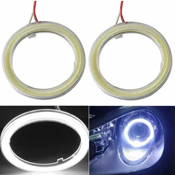 1Pair COB 60MM Angel Eye 12V 24V LED Auto Halo Rings Headlight Fog Light with Plastic Cover Car Angel Eyes Motorcycle Bright
1Pair COB 60MM Angel Eye 12V 24V LED Auto Halo Rings Headlight Fog Light with Plastic Cover Car Angel Eyes Motorcycle Bright