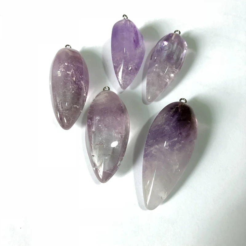 New Design! Natural Amethyste Quartz Pendant,Purple Quartz Crystal Penant,FIT Jewelry making, 5pcs/lot
New Design! Natural Amethyste Quartz Pendant,Purple Quartz Crystal Penant,FIT Jewelry making, 5pcs/lot