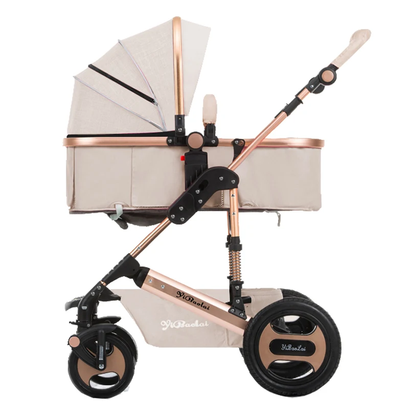 2 in 1Baby stroller High Landscape Can Sit, Lie Down, Folding, Shockproof, Winter And Summer Children's Trolley, Light Baby Carr
2 in 1Baby stroller High Landscape Can Sit, Lie Down, Folding, Shockproof, Winter And Summer Children's Trolley, Light Baby Carr
