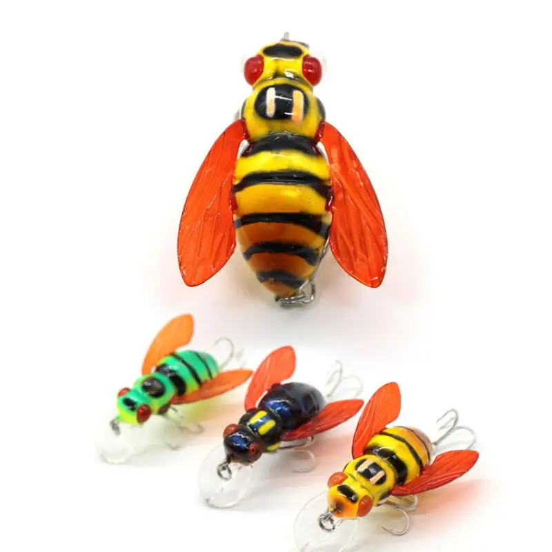 Bee Shape Fishing Insect Lure Water Hard Bait Grass Carp Fishing Lures Artificial Baits
Bee Shape Fishing Insect Lure Water Hard Bait Grass Carp Fishing Lures Artificial Baits