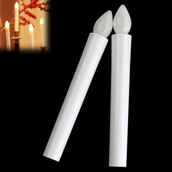 Romantic Funny New Long Flameless Candles Flickering Wedding LED Tea Light Candles Battery Tealight Simulation Electronic Candle
Romantic Funny New Long Flameless Candles Flickering Wedding LED Tea Light Candles Battery Tealight Simulation Electronic Candle