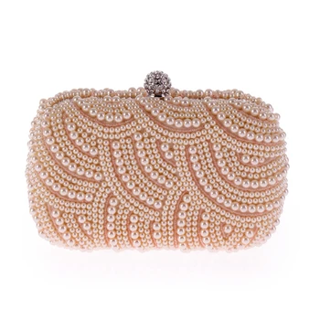 Woman Evening Bag Pearl Clutch bags Diamond Wallet Wedding Party Banquet Girls Shoulder Bag Fashion Mini Chain Messenger Bags
Woman Evening Bag Pearl Clutch bags Diamond Wallet Wedding Party Banquet Girls Shoulder Bag Fashion Mini Chain Messenger Bags