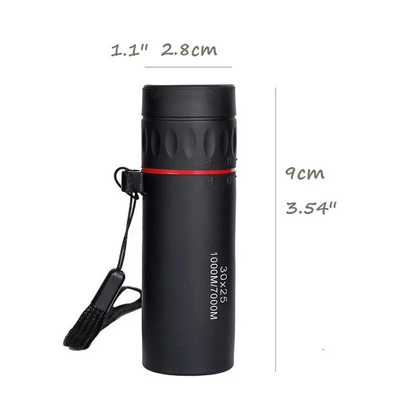 1000M HD 30x25 Monocular Telescope binoculars Zooming Focus Green Film Binoculo Optical Hunting High Quality Tourism Scope
1000M HD 30x25 Monocular Telescope binoculars Zooming Focus Green Film Binoculo Optical Hunting High Quality Tourism Scope