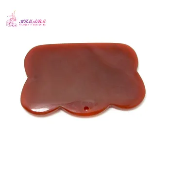 HIMABM 1 Pcs natural shoe-shaped ingot shap red drilled Agate Guasha massage tool facial treatment scraping health body care
HIMABM 1 Pcs natural shoe-shaped ingot shap red drilled Agate Guasha massage tool facial treatment scraping health body care