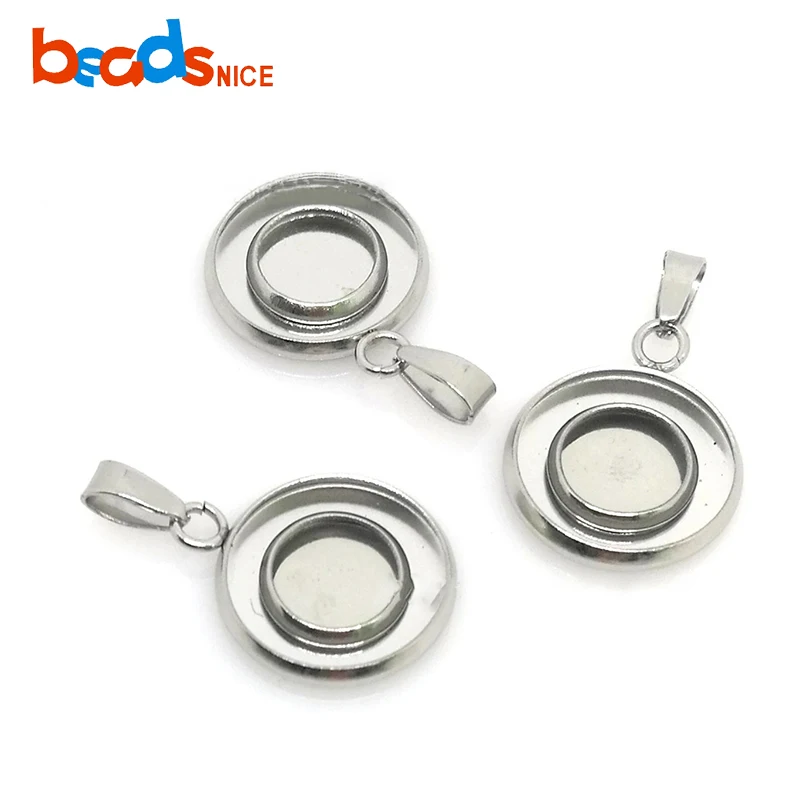 Beadsnice ID38321 Stainless Steel Double Circle Round Pendant Blank Jewelry Bezel Pendant Tray
Beadsnice ID38321 Stainless Steel Double Circle Round Pendant Blank Jewelry Bezel Pendant Tray