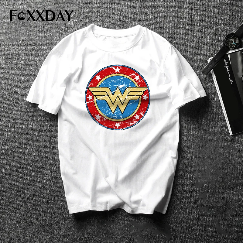 Men's short sleeve New Arrival Cool Style DC Comics Superhero Wonder Women Print T-shirt Man Tops
Men's short sleeve New Arrival Cool Style DC Comics Superhero Wonder Women Print T-shirt Man Tops