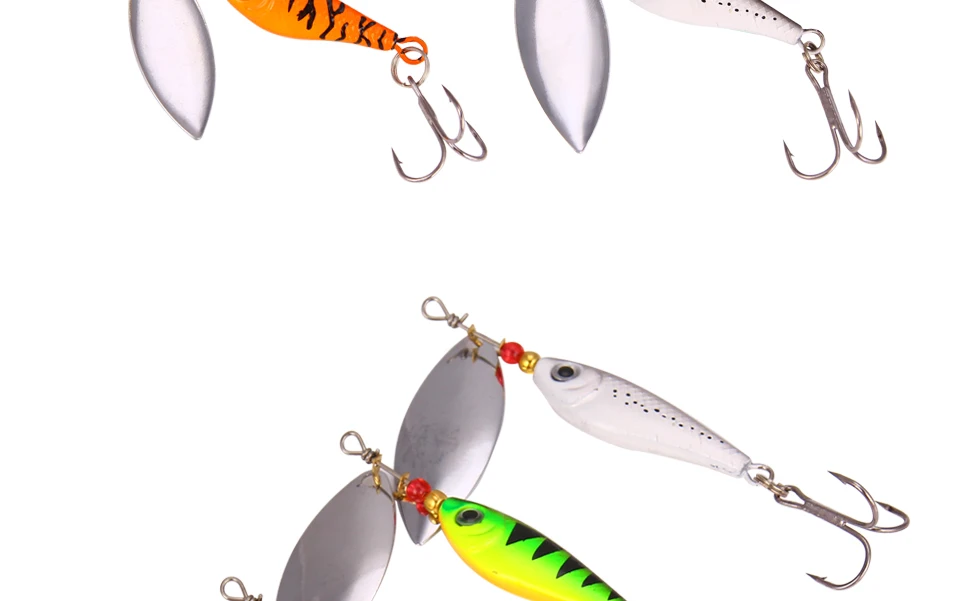 Hight Quality Spinner Spoon Baits Fishing Lure Isca Artificial Pesca 1 – Bargain  Bait Box