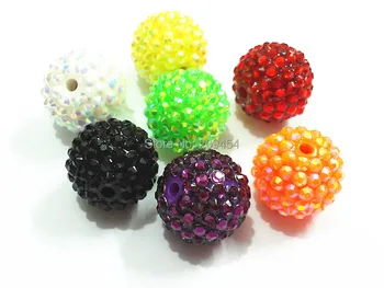 20mm 100pcs/lot Chunky Halloween Color Mixed Resin Rhinestone Ball Beads,Chunky Beads For Kids Jewelry Making
20mm 100pcs/lot Chunky Halloween Color Mixed Resin Rhinestone Ball Beads,Chunky Beads For Kids Jewelry Making
