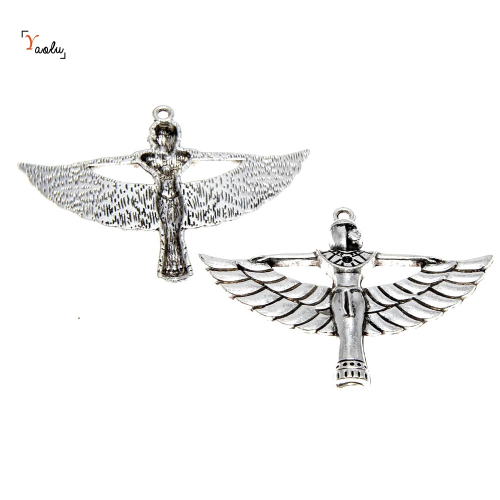 Details about   Egyptian Charms Ancient goddess ISIS 3 Unique Styles Sterling Silver 