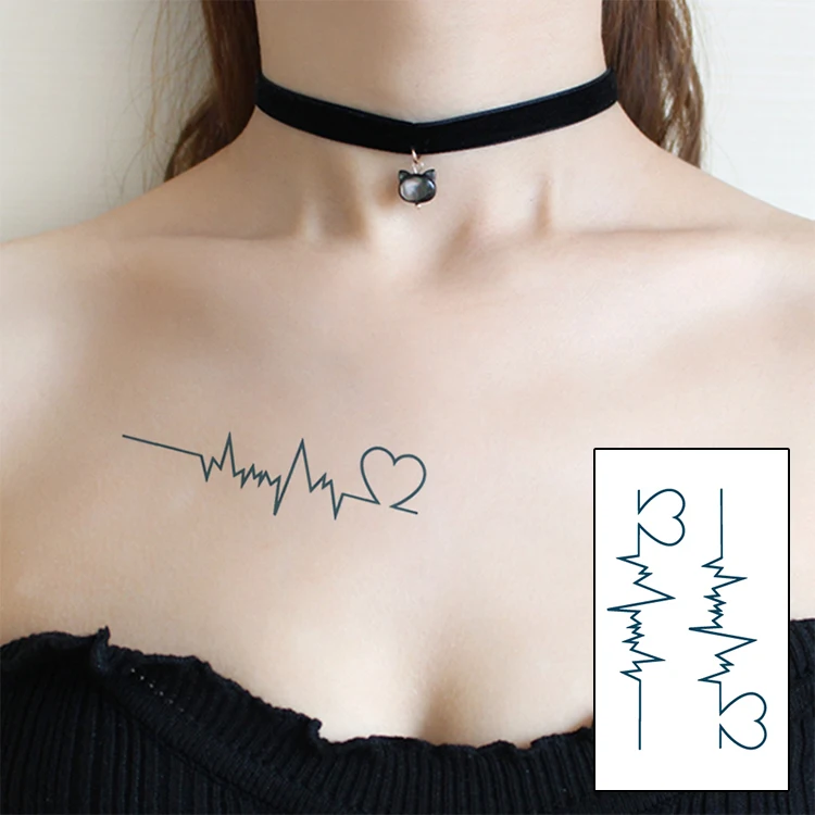 (Min order $0.5) Temporary Tattoo For Man Woman Waterproof Stickers makeup maquiagem make up Heart to heartbeat tattoo WM067
(Min order $0.5) Temporary Tattoo For Man Woman Waterproof Stickers makeup maquiagem make up Heart to heartbeat tattoo WM067