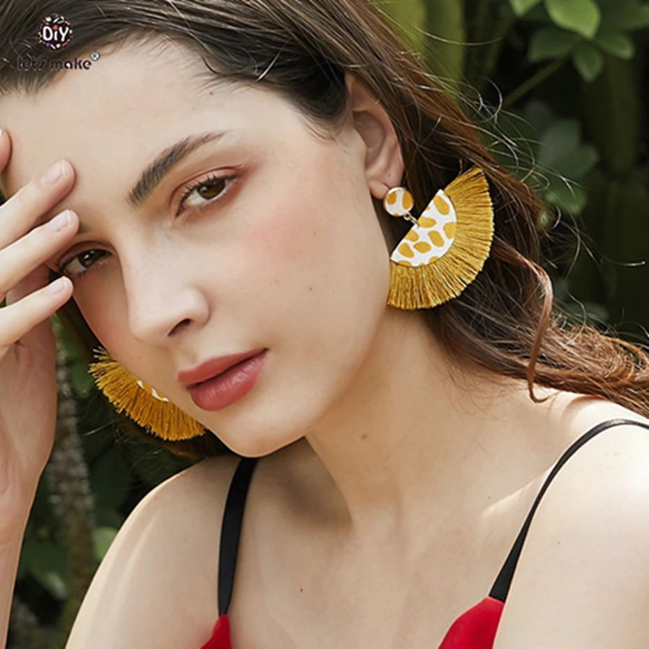 Let's make Earrings For Women Gold Color Geometric Statement Earring Fashion Jewelry Trend Stud Earrings
Let's make Earrings For Women Gold Color Geometric Statement Earring Fashion Jewelry Trend Stud Earrings