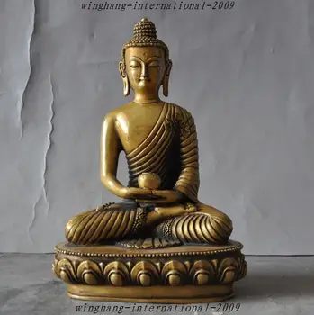 christmas 8" Old Tibet Buddhism Bronze Copper Sakyamuni Shakyamuni Medicine Buddha Statue halloween
christmas 8" Old Tibet Buddhism Bronze Copper Sakyamuni Shakyamuni Medicine Buddha Statue halloween
