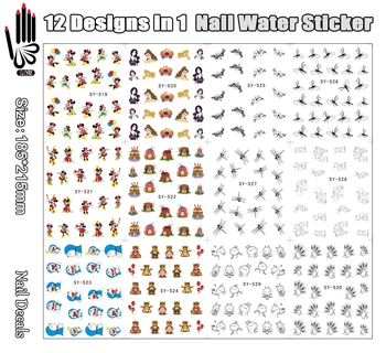 12 Sheets/Lot Nail SY519-530 Cartoon Mouse Black Dragonfly Nail Art Water Sticker Decal For Nail Tattoo Supply(12 DESIGNS IN 1)
12 Sheets/Lot Nail SY519-530 Cartoon Mouse Black Dragonfly Nail Art Water Sticker Decal For Nail Tattoo Supply(12 DESIGNS IN 1)