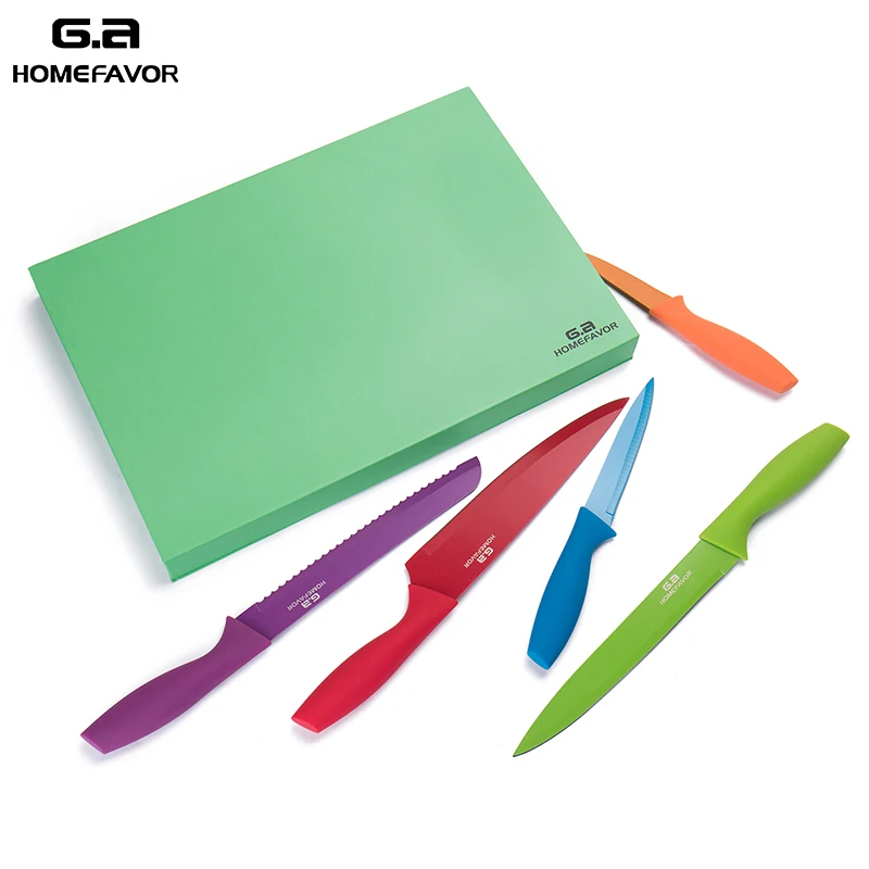 G.a HOMEFAVOR 5 Pcs Chef Steak Knives Set Kitchen Dining Knife Stainless Steel Sharp Blade Home Knife Accessories With Box
G.a HOMEFAVOR 5 Pcs Chef Steak Knives Set Kitchen Dining Knife Stainless Steel Sharp Blade Home Knife Accessories With Box