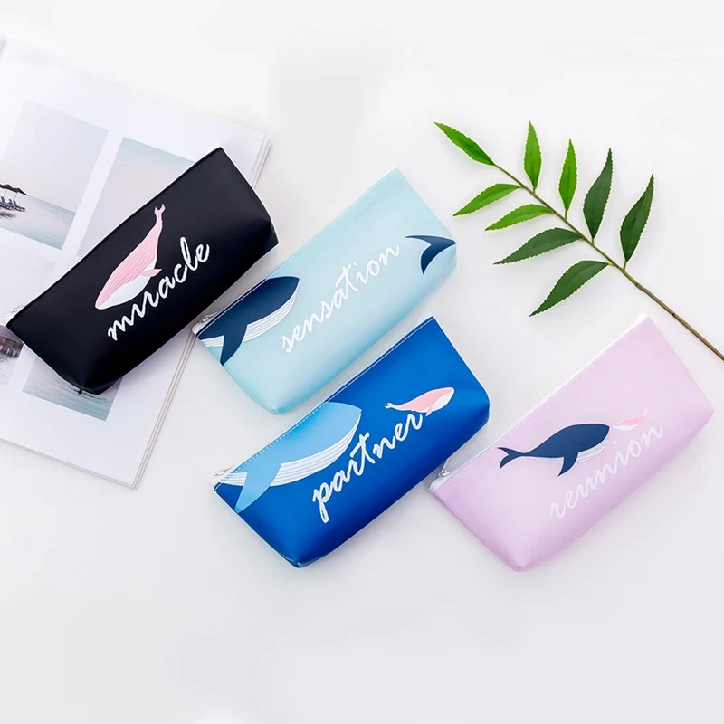 Kawaii Pencil Case School Supplies Students Pencil Bag Cute Cartoon Ocean Whale Series Pencilcase Pencil Box Stationery Gifts
Kawaii Pencil Case School Supplies Students Pencil Bag Cute Cartoon Ocean Whale Series Pencilcase Pencil Box Stationery Gifts