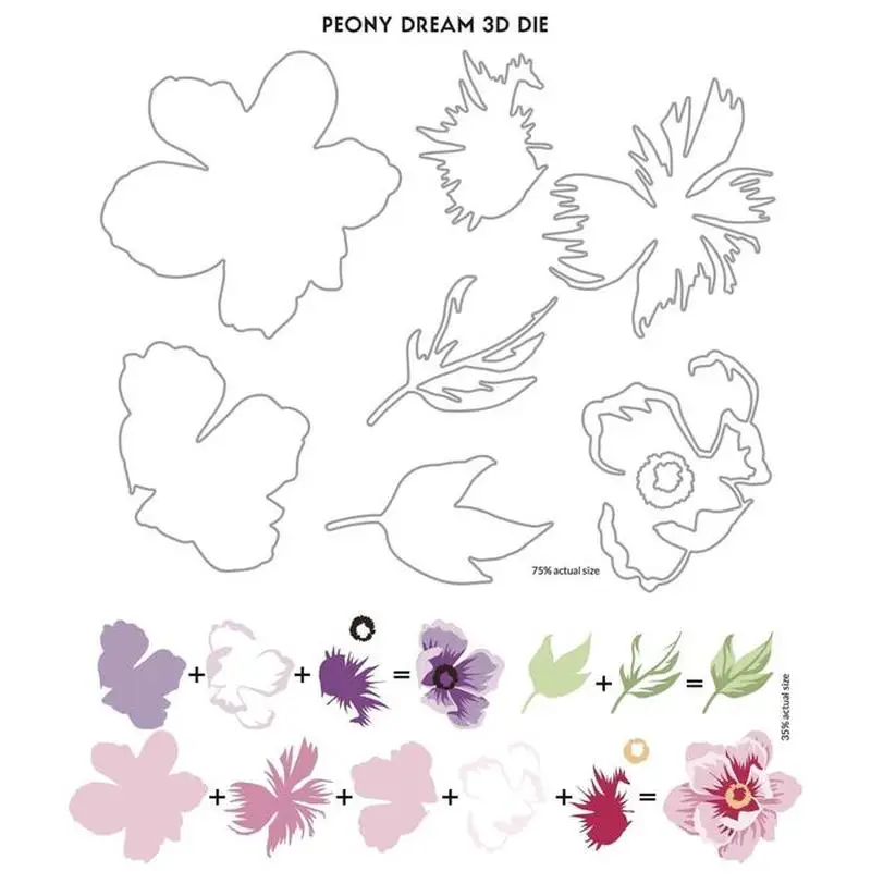 2018 3D DIY New Girl Layered Metal Cutting Dies and Scrapbooking For Paper Making Peony Flower Embossing Stamps Frame Card Craft
2018 3D DIY New Girl Layered Metal Cutting Dies and Scrapbooking For Paper Making Peony Flower Embossing Stamps Frame Card Craft