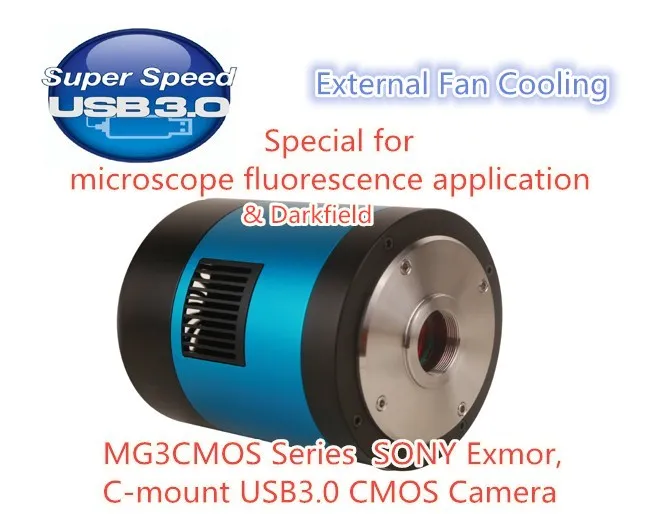 Scientific 2.3M 120fpHigh Sensitivity IMX185 Color USB3.0 fluorescence microscope digital camera ,darkfield microscope camera
Scientific 2.3M 120fpHigh Sensitivity IMX185 Color USB3.0 fluorescence microscope digital camera ,darkfield microscope camera