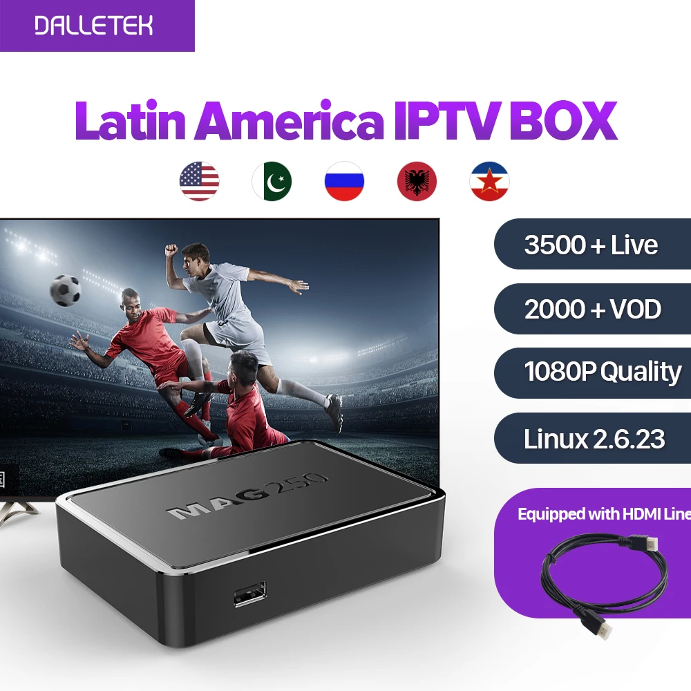 MAG250 Iptv Set Top Box Linux Latin American IPTV Box 3500+ Live Italy UK DE Spain Portugal Turkish Netherlands Channels MAG250
MAG250 Iptv Set Top Box Linux Latin American IPTV Box 3500+ Live Italy UK DE Spain Portugal Turkish Netherlands Channels MAG250