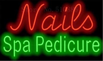 17*14" Nails Spa Pedicure NEON SIGN REAL GLASS BEER BAR PUB LIGHT SIGNS store display Packing Garage Bulbs Advertising Lights
17*14" Nails Spa Pedicure NEON SIGN REAL GLASS BEER BAR PUB LIGHT SIGNS store display Packing Garage Bulbs Advertising Lights