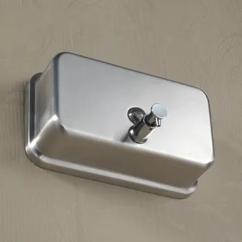 Soap Dispenser 304 stainless steel soap dispenser manual box hand sanitizer bottle 1000ML
Soap Dispenser 304 stainless steel soap dispenser manual box hand sanitizer bottle 1000ML