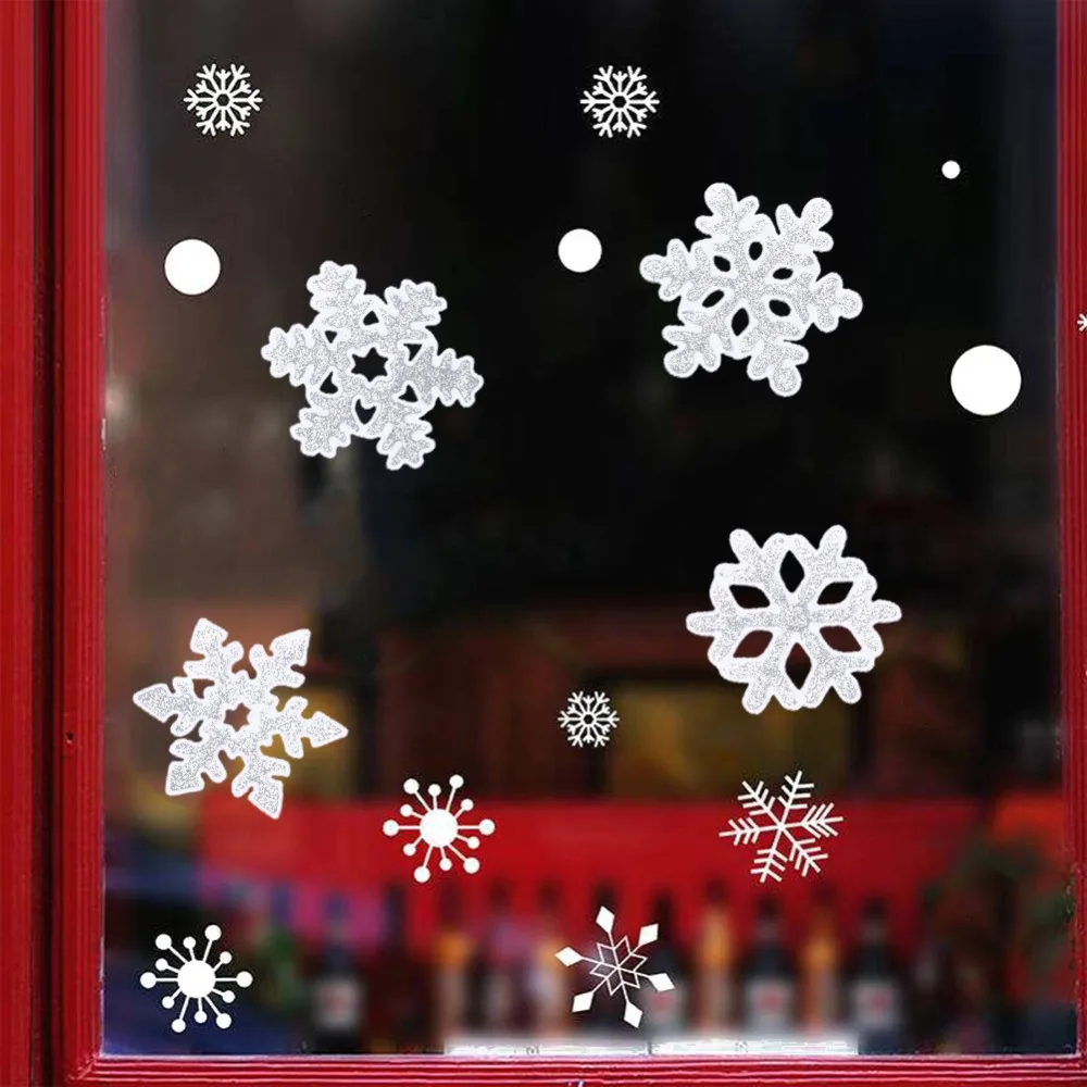 Christmas Snowflake Stickers Silicone Santa Claus Elk Glass Stickers for Window Door Wall Paste Christmas Decorations for Home
Christmas Snowflake Stickers Silicone Santa Claus Elk Glass Stickers for Window Door Wall Paste Christmas Decorations for Home