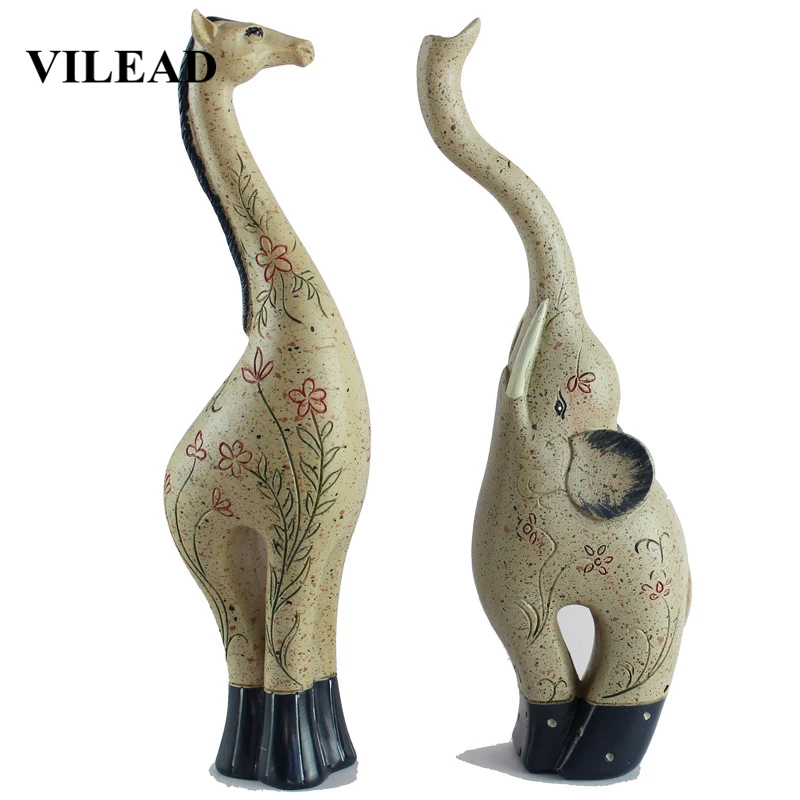 VILEAD 19cm Resin Rural Deer Elephant FIgurines Creative Portrayal Animal Ornament Garden Craft Home Decoration Accessories Gift
VILEAD 19cm Resin Rural Deer Elephant FIgurines Creative Portrayal Animal Ornament Garden Craft Home Decoration Accessories Gift