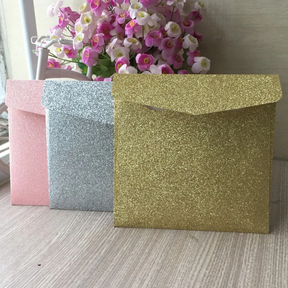 10pcs/lot glitter paper Shiny envelopes wedding RSVP card envelopes wedding/greeting invitation card envelope customized size
10pcs/lot glitter paper Shiny envelopes wedding RSVP card envelopes wedding/greeting invitation card envelope customized size