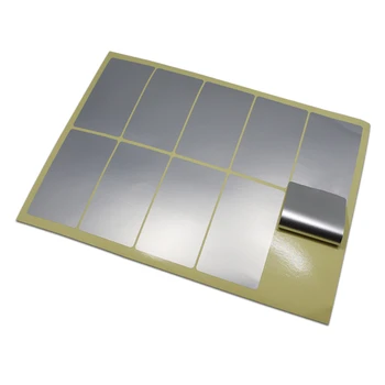 Wholesale Matte Silver A4 Self Adhesive Printed Labeling Paper Grocery Sundries Sealing Stickers Gifts Barcode Print Paper Label
Wholesale Matte Silver A4 Self Adhesive Printed Labeling Paper Grocery Sundries Sealing Stickers Gifts Barcode Print Paper Label