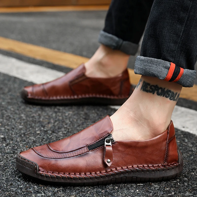 Men Leather Sneakers Men Tenis Casual Shoes Loafers Spring Autumn Mens Moccasins Shoes Genuine Leather Men's Flats Shoes
Men Leather Sneakers Men Tenis Casual Shoes Loafers Spring Autumn Mens Moccasins Shoes Genuine Leather Men's Flats Shoes