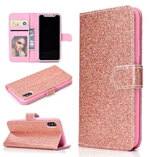 Bling Glitter Case For iPhone X XS Max 8 7 Plus Card Slots Wallet Flip Leather Phone Case For iPhone XR XS 6 6S Plus Soft Cover
Bling Glitter Case For iPhone X XS Max 8 7 Plus Card Slots Wallet Flip Leather Phone Case For iPhone XR XS 6 6S Plus Soft Cover