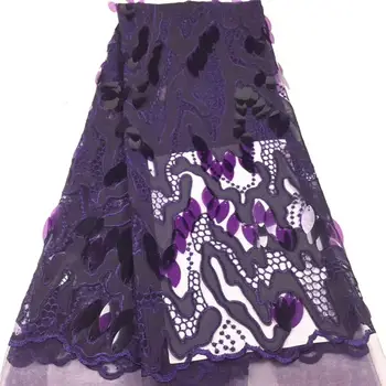 High Quality Nigerian Lace Fabric Wedding Dress Latest African Lace 2019 French Net Lace Fabric With Sequins for Party Dress
High Quality Nigerian Lace Fabric Wedding Dress Latest African Lace 2019 French Net Lace Fabric With Sequins for Party Dress