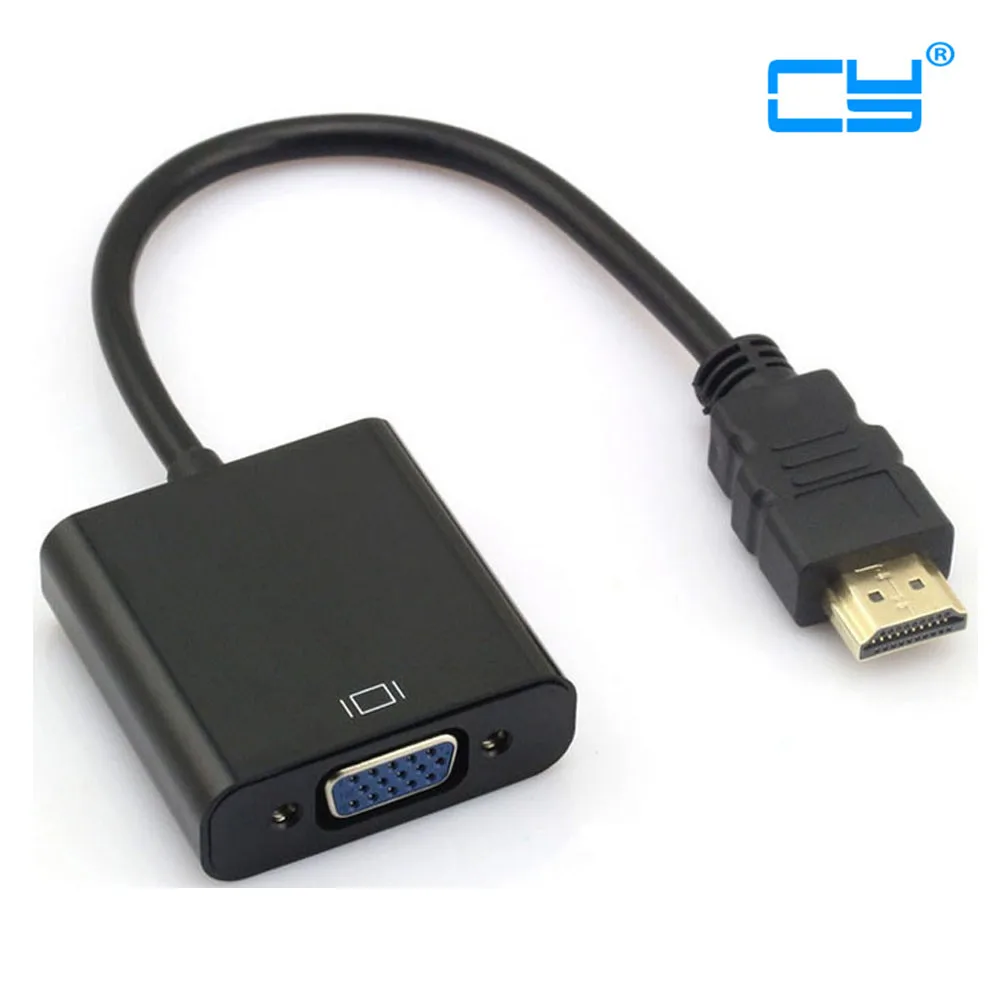 2016 Top Sale HDMI to VGA Converter Adapter HDMI Cable for PC Computer Desktop Laptop Tablet Full HD 1080P HDTV Monitor
2016 Top Sale HDMI to VGA Converter Adapter HDMI Cable for PC Computer Desktop Laptop Tablet Full HD 1080P HDTV Monitor