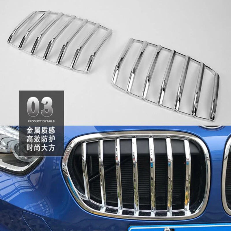 For BMW 1 Series 2017 2PCS/Set ABS Chrome Car Front Grill Grille Decorative Cover Trim Car Styling Accessories Quality Assurance
For BMW 1 Series 2017 2PCS/Set ABS Chrome Car Front Grill Grille Decorative Cover Trim Car Styling Accessories Quality Assurance