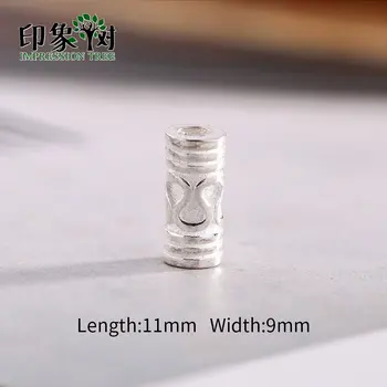 2Pc 11x9mm 925 Sterling Silver Carven Ethnic Pattern Cylinder Spacer Beads For Necklace DIY Jewelry Makings 92507
2Pc 11x9mm 925 Sterling Silver Carven Ethnic Pattern Cylinder Spacer Beads For Necklace DIY Jewelry Makings 92507