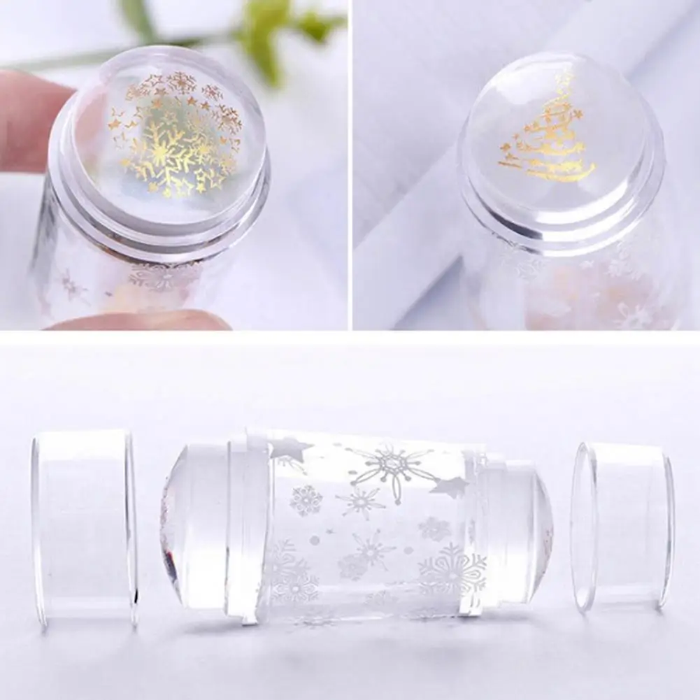 Clear Silicone Stamper Transparent Jelly Nail Stamping Stamp Scraper Set Polish Print Transfer Manicure Snowflake Template Tool
Clear Silicone Stamper Transparent Jelly Nail Stamping Stamp Scraper Set Polish Print Transfer Manicure Snowflake Template Tool