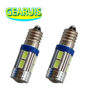 100pcs Super bright E10 5630 LED 10 SMD 5730 10SMD LED Screw Bulb Light Lamp Car Vehicle MOTOR 1447 style Screw DIY Lighting 12V
100pcs Super bright E10 5630 LED 10 SMD 5730 10SMD LED Screw Bulb Light Lamp Car Vehicle MOTOR 1447 style Screw DIY Lighting 12V