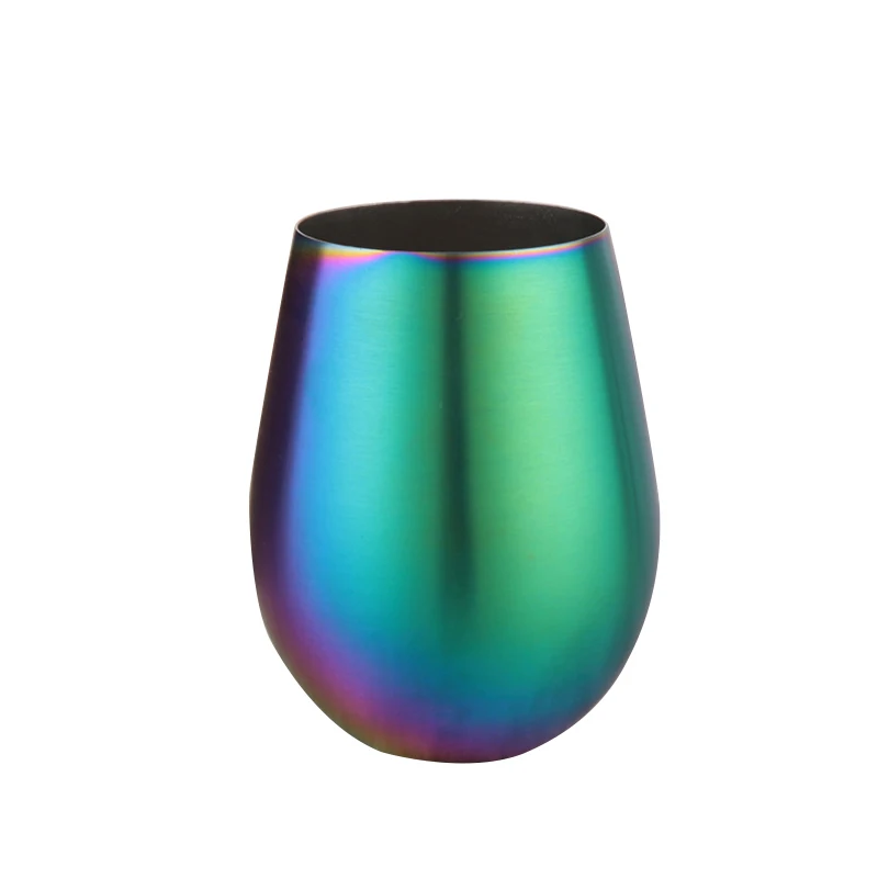 Stainless Steel Red Wine Glass Anti-broken Whisky Cup Stemware Creative Egg Shape Winecup Durable Drinkware Bar Tools
Stainless Steel Red Wine Glass Anti-broken Whisky Cup Stemware Creative Egg Shape Winecup Durable Drinkware Bar Tools