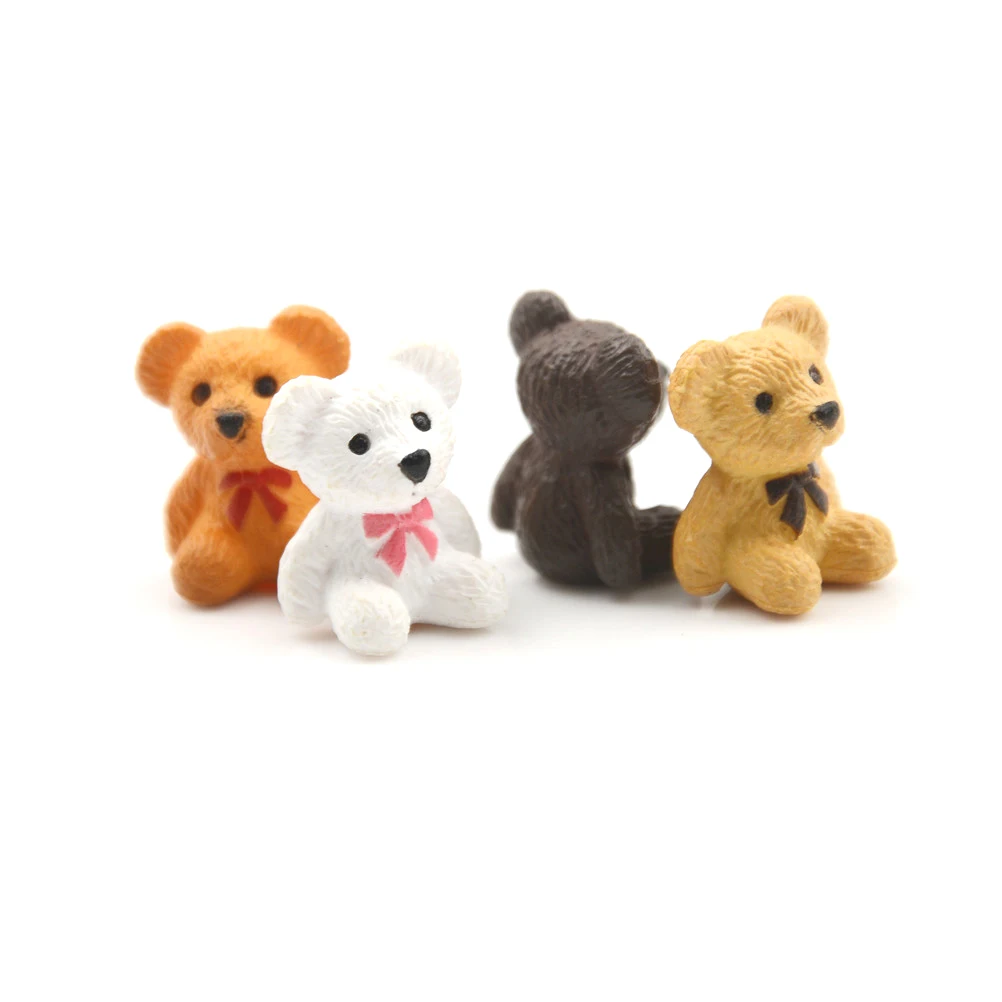 4pcs/Lot 1/12 Dollhouse Miniature Accessories Mini Bear Simulation Miniature Animal Toy Furniture for Doll Home Decoration
4pcs/Lot 1/12 Dollhouse Miniature Accessories Mini Bear Simulation Miniature Animal Toy Furniture for Doll Home Decoration