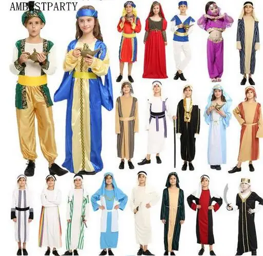 Hot 2017 prince Princess Costume kid Performance Arab Costume Carnival Halloween Costumes children Shepherd clothing AMBESTPARTY
Hot 2017 prince Princess Costume kid Performance Arab Costume Carnival Halloween Costumes children Shepherd clothing AMBESTPARTY