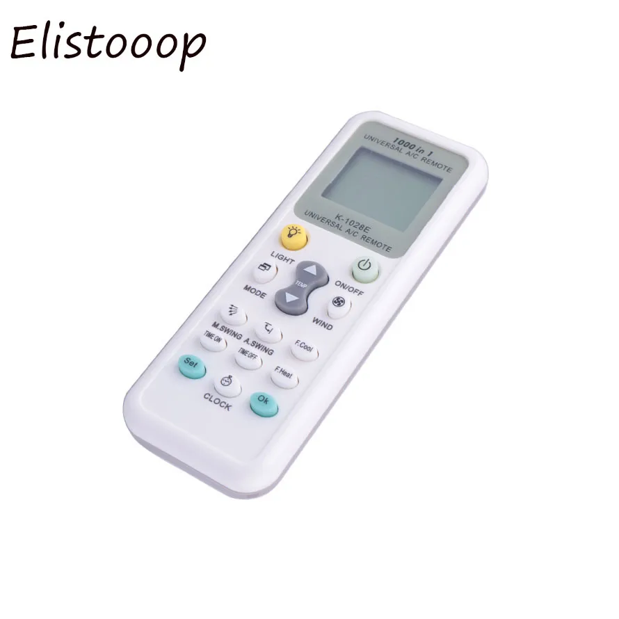 Universal Wireless K-1028E 1000 in 1 AC Digital LCD Remote Control for Air Conditioner
Universal Wireless K-1028E 1000 in 1 AC Digital LCD Remote Control for Air Conditioner