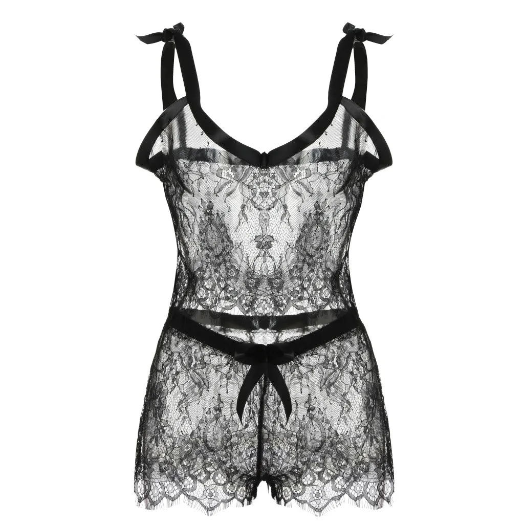 Micro Bikini Womens Lace Sexy Black Lingerie Deep Open Bra V Halter Babydoll Temptation Underwear Women 19Fer20 P35
Micro Bikini Womens Lace Sexy Black Lingerie Deep Open Bra V Halter Babydoll Temptation Underwear Women 19Fer20 P35