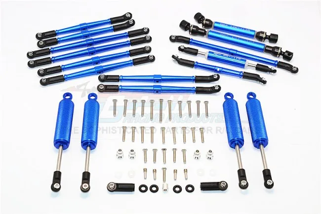 1/10 SCALE AXIAL SCX10 II ALLOY CHASSIS LIFT UP COMBO (SWITCH FROM 77MM TO 100MM) - 1SET SCX2H100
1/10 SCALE AXIAL SCX10 II ALLOY CHASSIS LIFT UP COMBO (SWITCH FROM 77MM TO 100MM) - 1SET SCX2H100