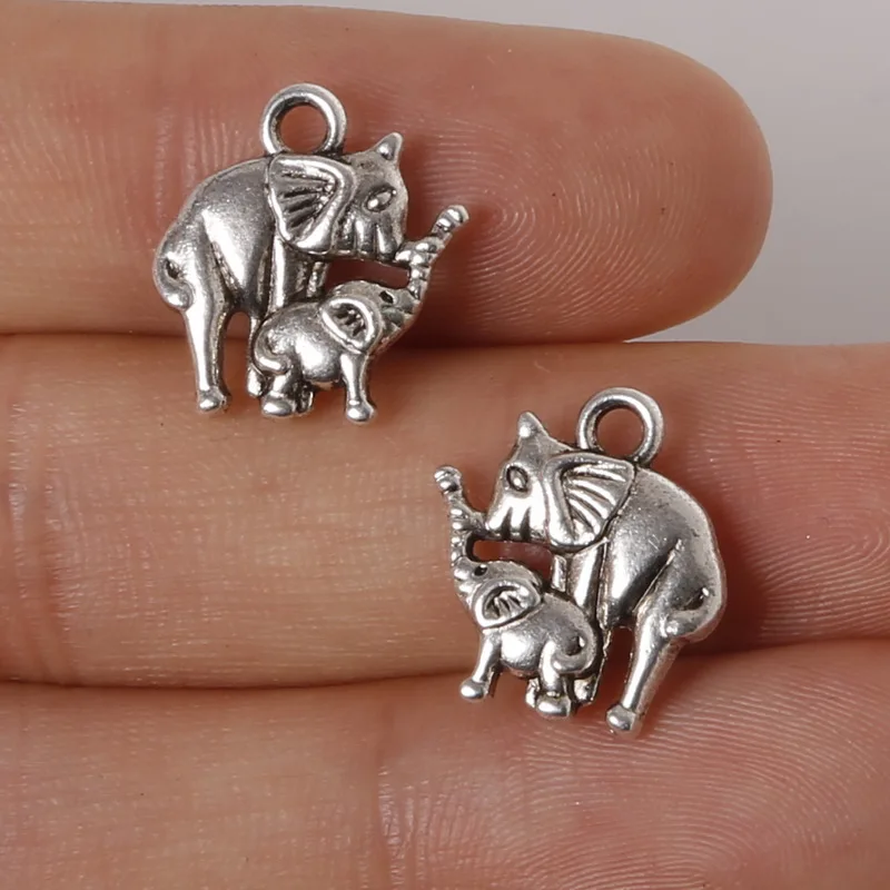 Antique Silver Plated Charms 9pcs 14x15mm Zinc Alloy Elephant Charms Pendants Necklace&Bracelet Jewelry Metal DIY Accessories
Antique Silver Plated Charms 9pcs 14x15mm Zinc Alloy Elephant Charms Pendants Necklace&Bracelet Jewelry Metal DIY Accessories