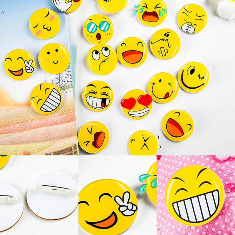 1 PC Cute Emotion Badge Round Funny Face Brooches Acrylic Badge Ceremony Clothes Bag Decoration Brooch Pins Dropshipping
1 PC Cute Emotion Badge Round Funny Face Brooches Acrylic Badge Ceremony Clothes Bag Decoration Brooch Pins Dropshipping