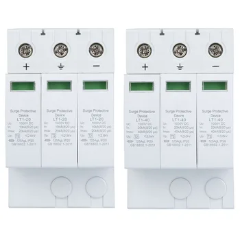 safety 3P House Surge Protector P-rotection Protective Arrester Device