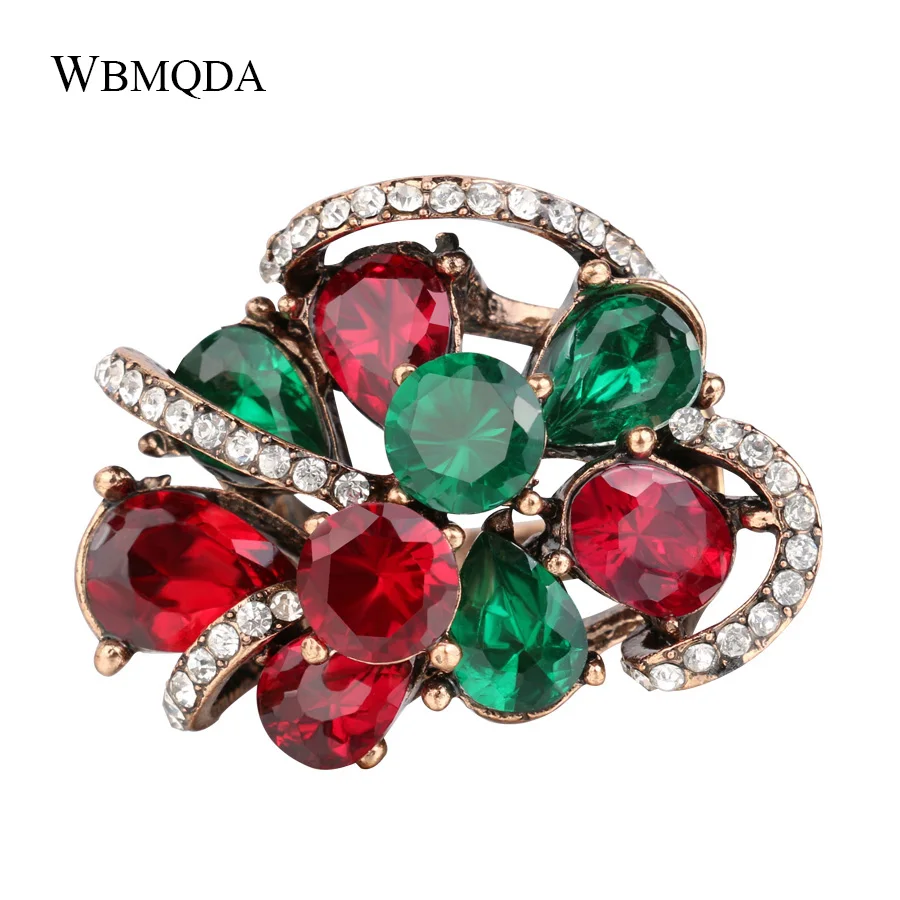Bohemian Fashion Colored Crystal Stone Gold Engagement Ring Vintage Big Flower Rose Wedding Rings For Women Statement Jewelry
Bohemian Fashion Colored Crystal Stone Gold Engagement Ring Vintage Big Flower Rose Wedding Rings For Women Statement Jewelry
