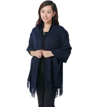 Navy Blue 100% Wool South Korea Solid Style Shawl Fashion Thick Winter New Women's Elegant Scarf Christmas Gift Size 70 x 200CM
Navy Blue 100% Wool South Korea Solid Style Shawl Fashion Thick Winter New Women's Elegant Scarf Christmas Gift Size 70 x 200CM